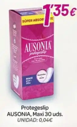 Alsara Supermercados AUSONIA protegeslip oferta