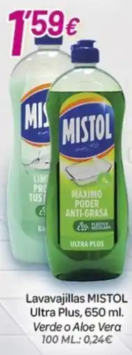Alsara Supermercados Mistol lavavajillas ultra plus oferta