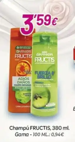 Alsara Supermercados Garnier Fructis oferta