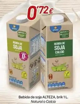 Alsara Supermercados Bebida de soja ALTEZA oferta