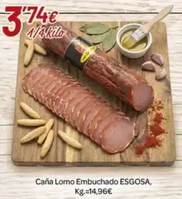 Alsara Supermercados Caña Lomo Embuchado ESGOSA oferta