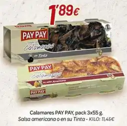 Alsara Supermercados Pay pay calamares oferta