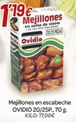 Alsara Supermercados Ovidio mejillones en salsa de vieira oferta