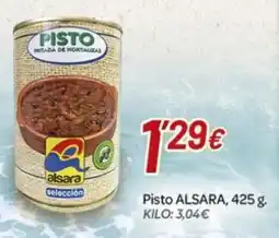 Alsara Supermercados alsara pisto oferta
