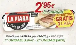 Alsara Supermercados La Piara tapa negra oferta