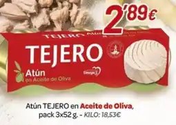 Alsara Supermercados Tejero atún en aceite de oliva oferta