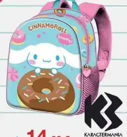 DRIM Karactermania mochila Cinnamoroll oferta