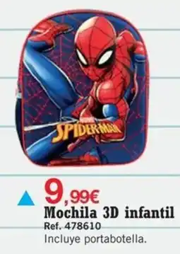 DRIM Mochila 3D infantil oferta