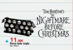DRIM Porta-todo triple oferta