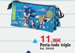 DRIM Porta-todo triple oferta