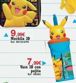 DRIM Vaso 3D con pajita oferta