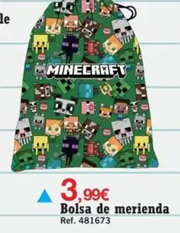 DRIM Minecraft Bolsa de merienda oferta