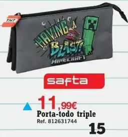 DRIM safta porta-todo triple oferta