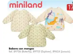 DRIM Miniland babero con mangas oferta