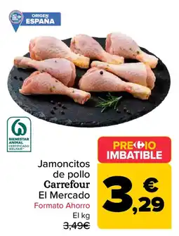 Carrefour Carrefour jamoncitos de pollo oferta
