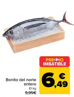 Carrefour Bonito del norte entero oferta