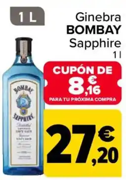 Carrefour Bombay Sapphire oferta