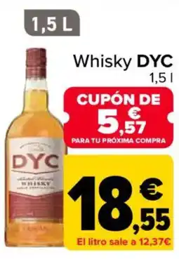 Carrefour Whisky DYC oferta