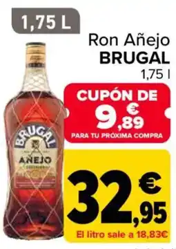 Carrefour Brugal Ron Añejo oferta