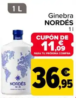 Carrefour Ginebra Nordés oferta