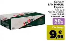 Carrefour San Miguel Especial oferta