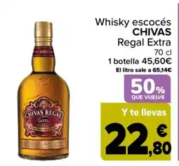 Carrefour Chivas Regal Extra oferta