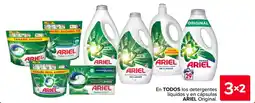 Carrefour Ariel todos los detergentes líquidos y en cápsulas Original oferta
