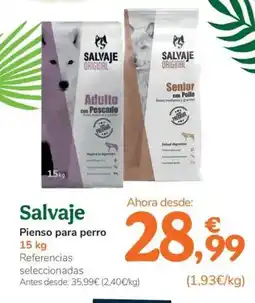 TiendAnimal SALVAJE Pienso para perro oferta