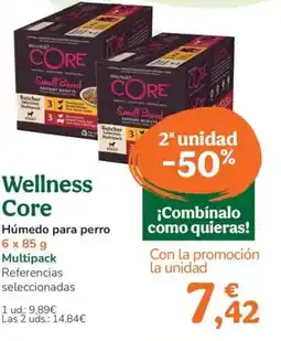 TiendAnimal WELLNESS CORE Húmedo para perro oferta