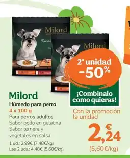 TiendAnimal MILORD Húmedo para perro oferta