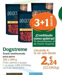 TiendAnimal DOGXTREME Snack semihumedo para perro oferta