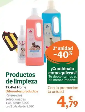 TK-PET HOME Productos de limpieza