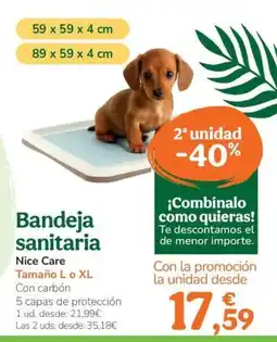 TiendAnimal NICE CARE Bandeja sanitaria oferta