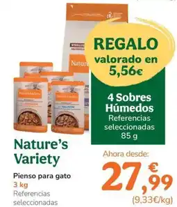 TiendAnimal NATURE'S VARIETY Pienso para gato oferta