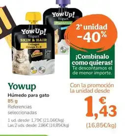 TiendAnimal YOWUP Húmedo para gato oferta