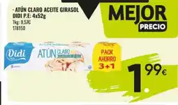 Family Cash DIDI Atún claro aceite girasol oferta