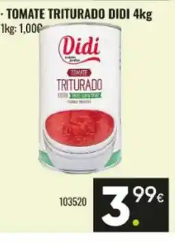 Family Cash DIDI Tomate triturado oferta