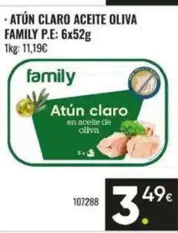 Family Cash FAMILY Atún claro aceite oliva oferta