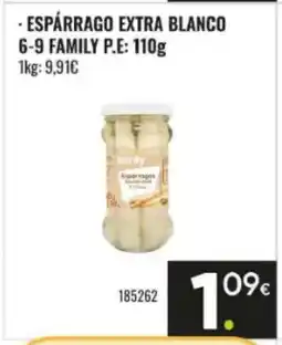 Family Cash FAMILY Espárrago extra blanco oferta