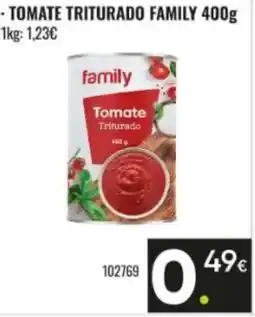 Family Cash FAMILY Tomate triturado oferta