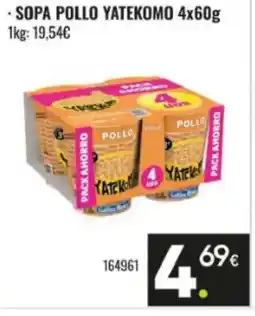 Family Cash YATEKOMO Sopa pollo oferta