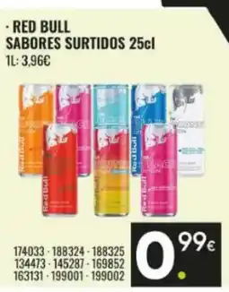 Family Cash RED BULL Sabores surtidos oferta