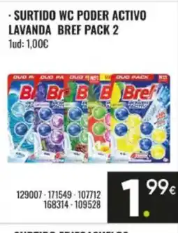 Family Cash BREF Surtido wc poder activo lavanda oferta