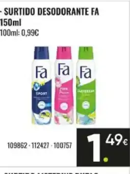 Family Cash FA Surtido desodorante oferta