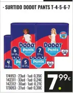 Family Cash DODOT PANTS Surtido oferta
