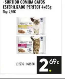 Family Cash PERFECT Surtido comida gatos esterilizado oferta