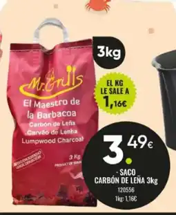 Family Cash Saco carbón de leña oferta