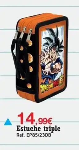 DRIM Dragon Ball Estuche triple oferta
