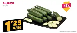 AhorraMas Calabacín oferta