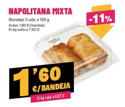AhorraMas Napolitana mixta oferta
